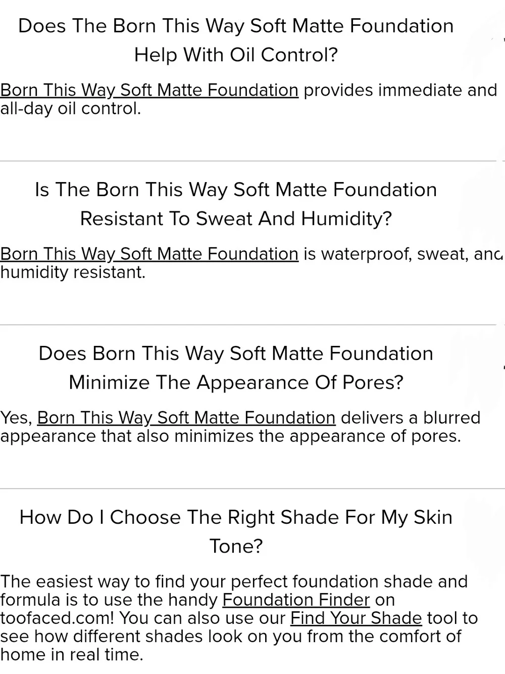 Too Faced Born This Way Soft Matte Foundation - Chestnut